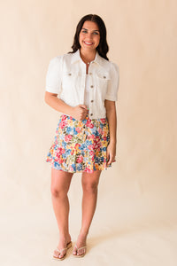 Natures Palette Mini Skirt