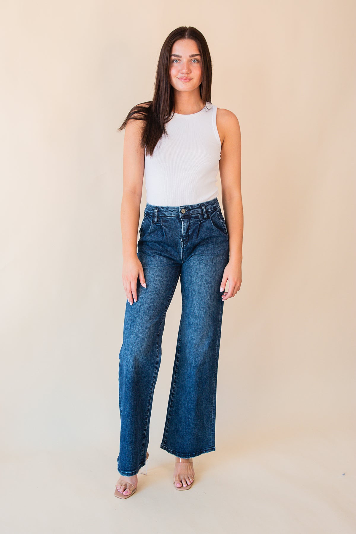 Meg High Rise Wide Leg