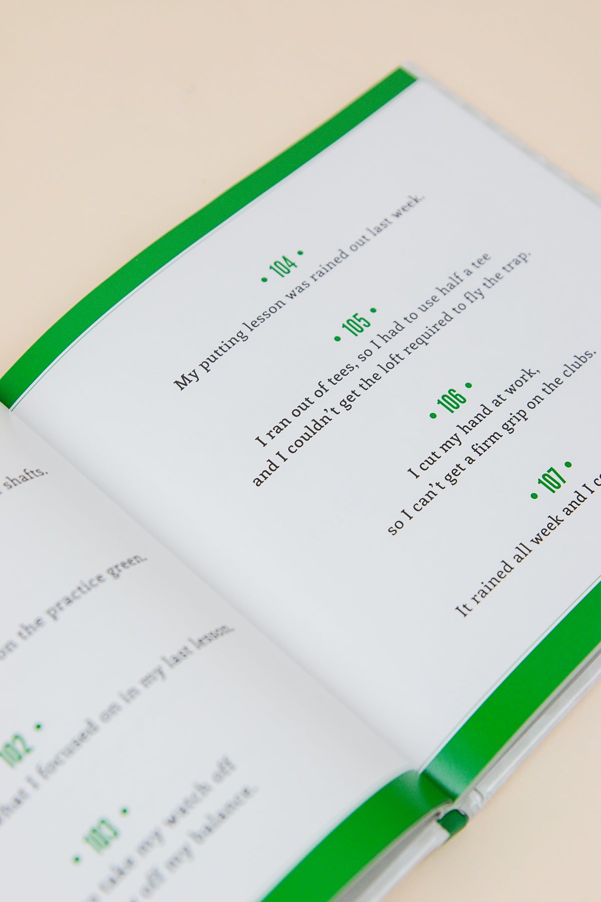 501 Excuses for Bad Golf