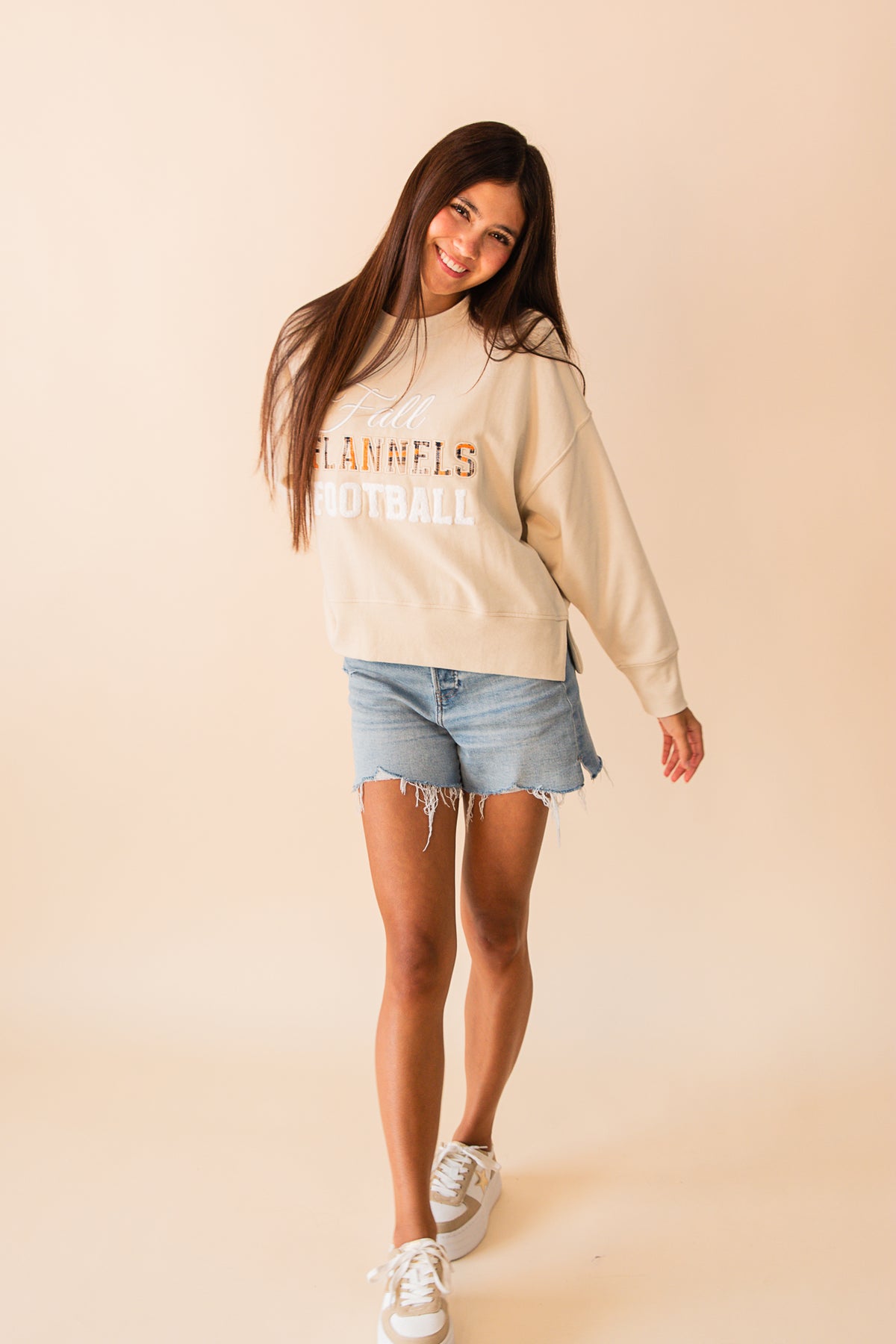 Fall, Flannels, Football Relaxed Sweatshirt