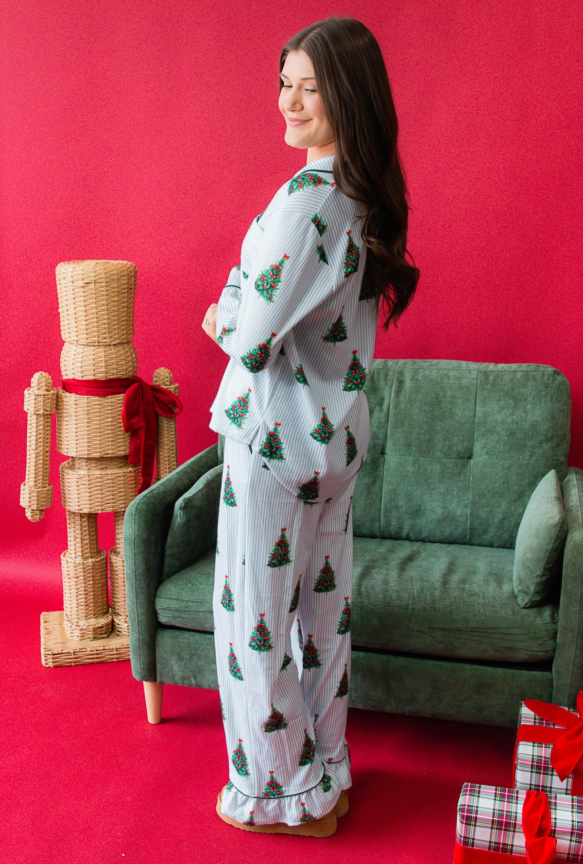 Christmas Cutie Christmas Tree PJ Set