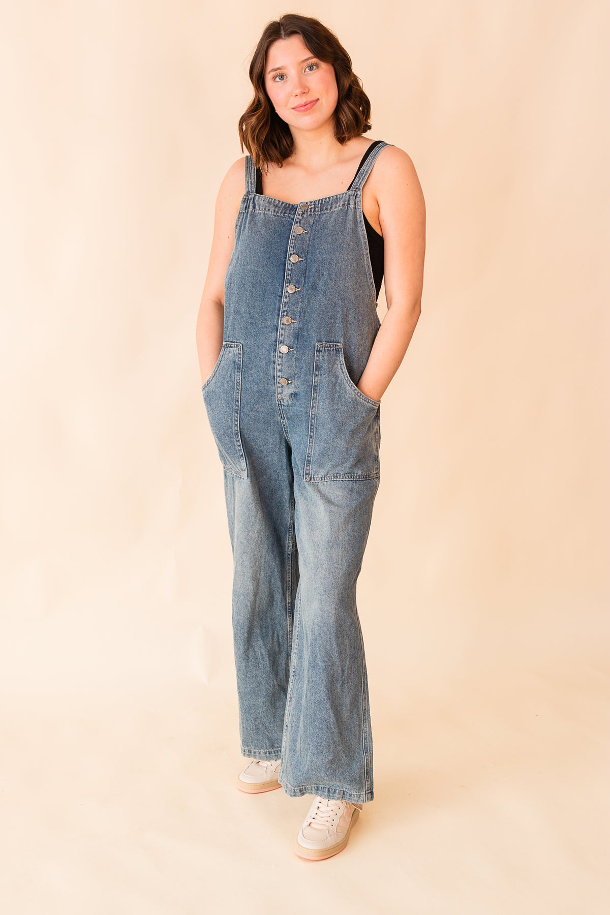 Maxwell Denim Overalls