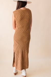Wandering Intricate Knit Dress