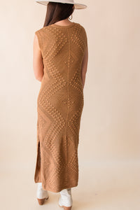 Wandering Intricate Knit Dress
