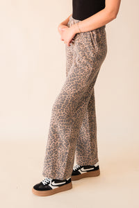 Hunter Leopard Knit Pant