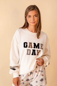 Oversized Game Day Sweatshirt