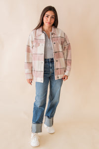 Preston Knit Plaid Jacket