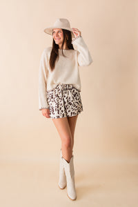 Abstract Dotted Shorts