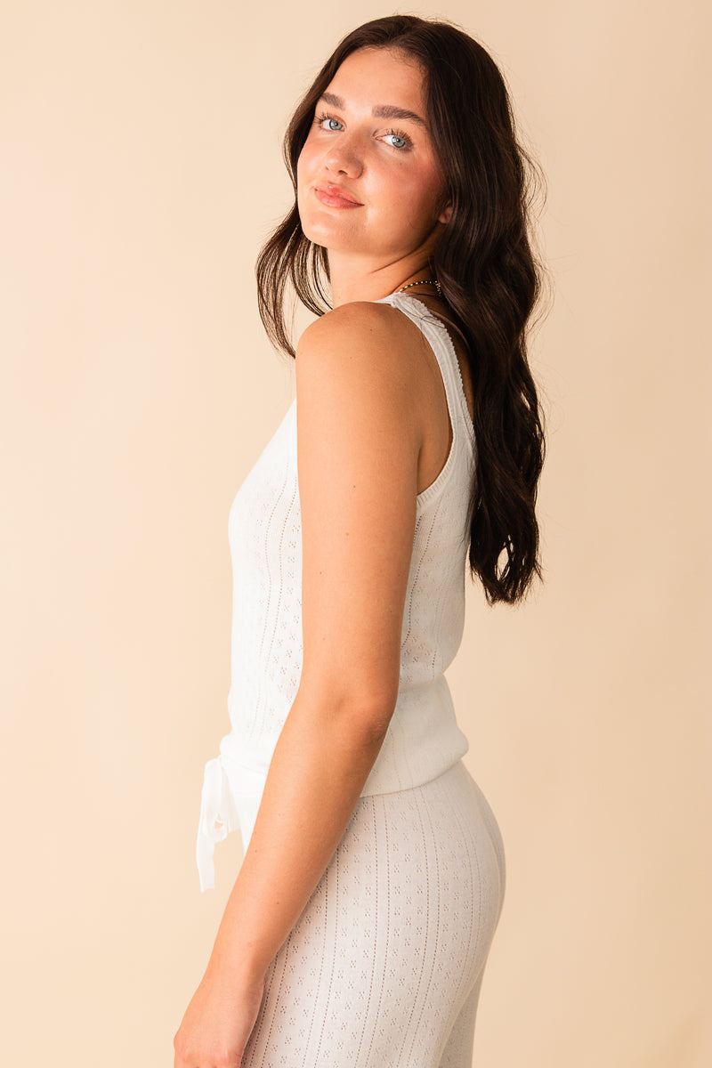 Sweetheart Pointelle Cami