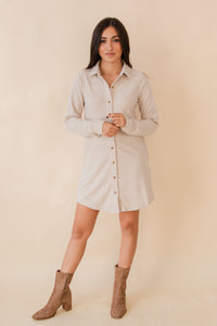 Timpas Knit Flannel Dress