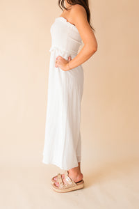 So Cal Smocked Bodice Jumpsuit