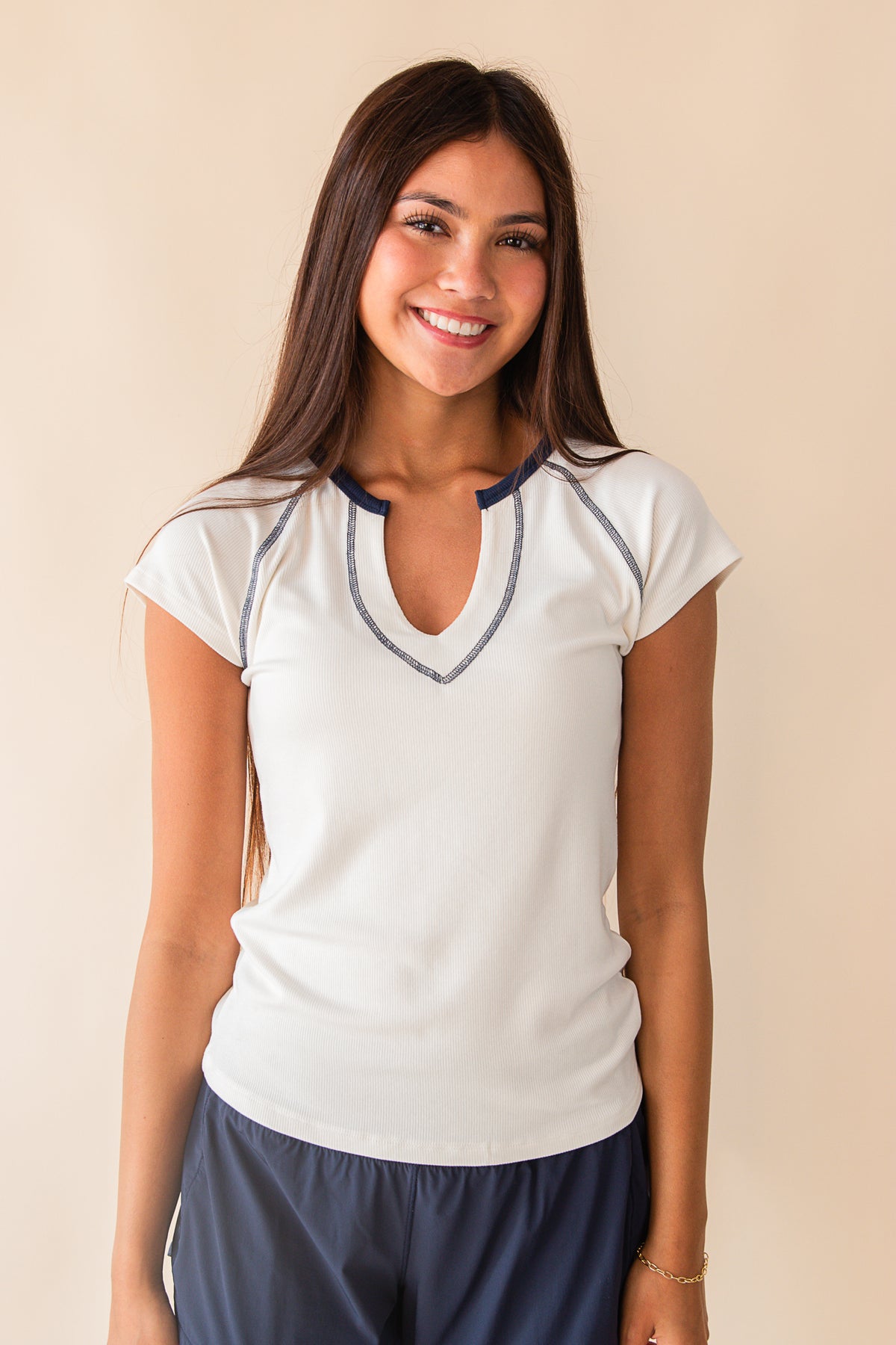 Ballpark V-Neck Shirt
