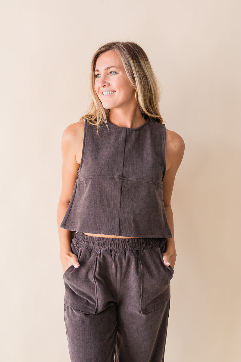 Billie Corduroy Tank