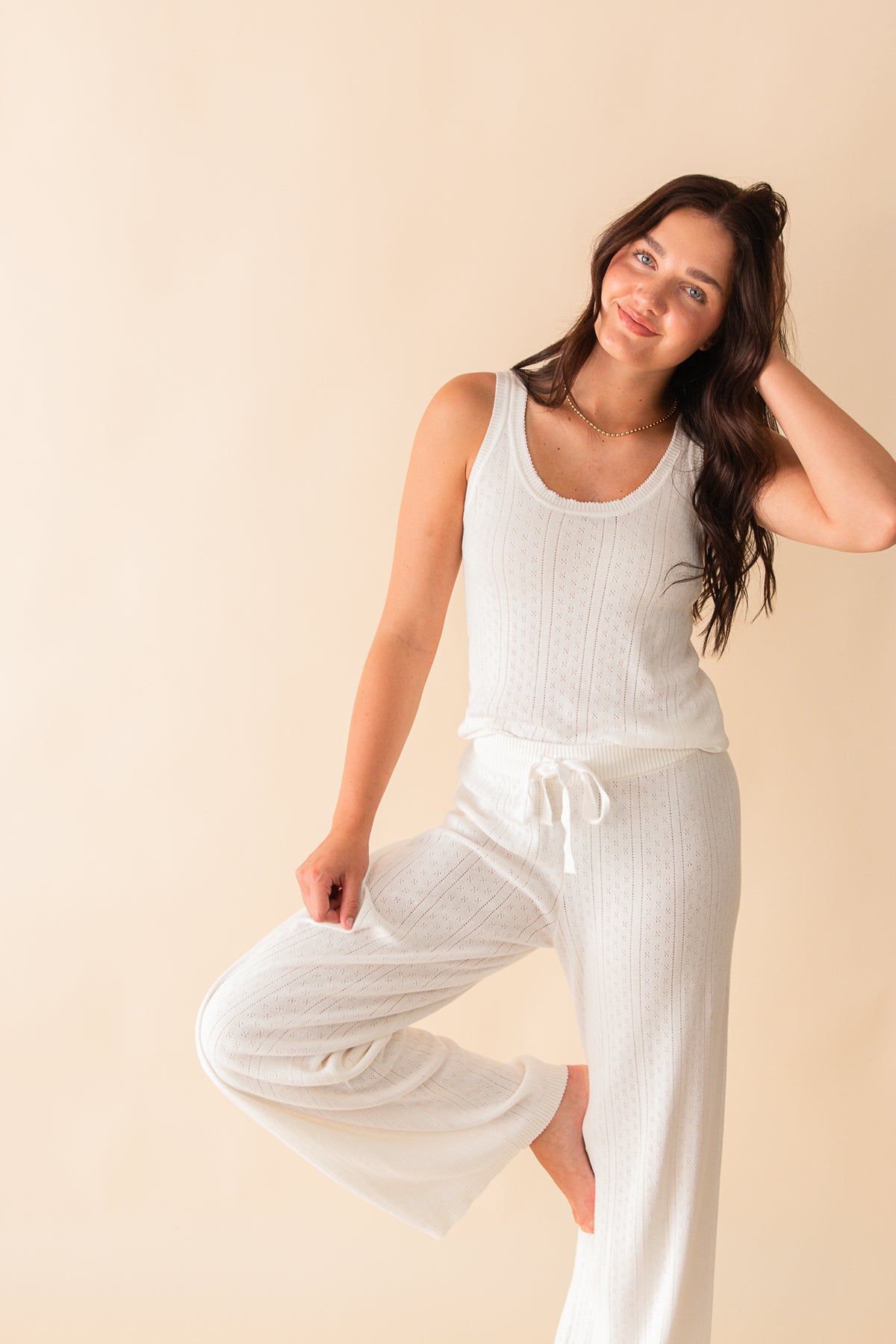 Sweetheart Pointelle Pant