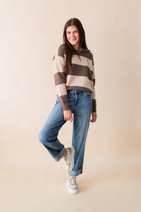 Juno Striped Sweater