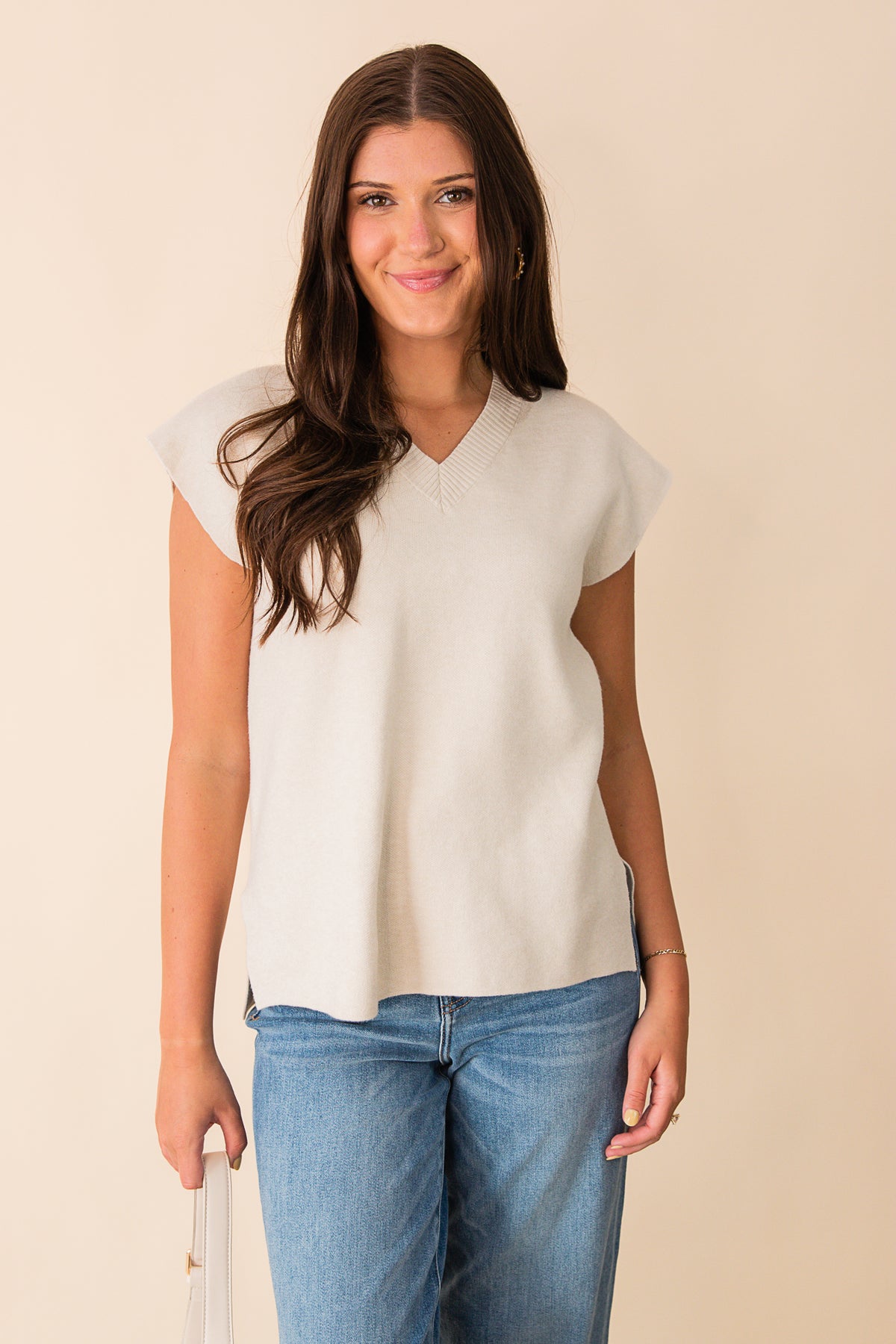 Kaylee Mae Sleeveless Knit Top