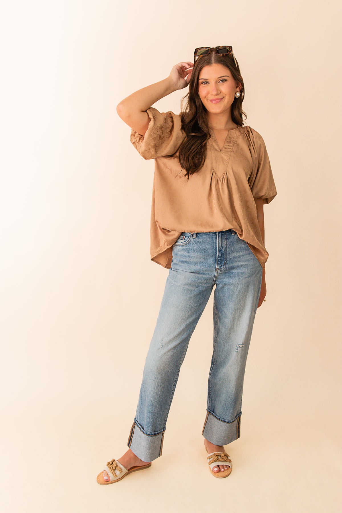 Lilly Puff Sleeves Top