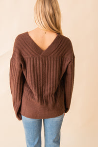 Carli V Neck Pullover