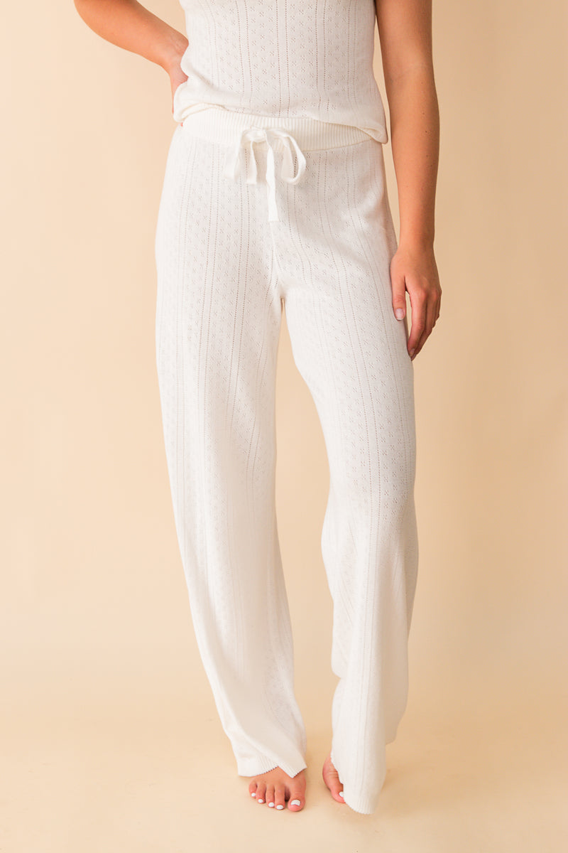 Sweetheart Pointelle Pant