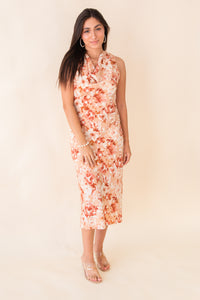 Paxtyn Floral Midi Dress