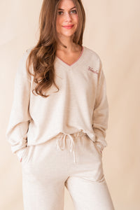 Homebody V-Neck LS