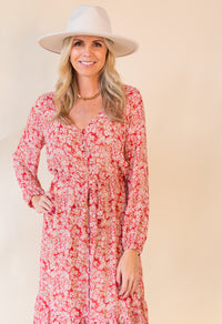 Della Floral Print Dress