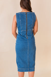 Oliver Denim Mini Dress