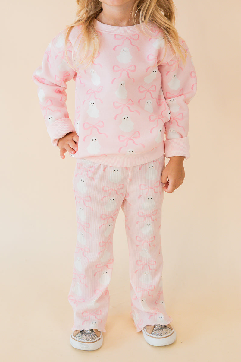 Coquette Ghost Halloween Flare Legging