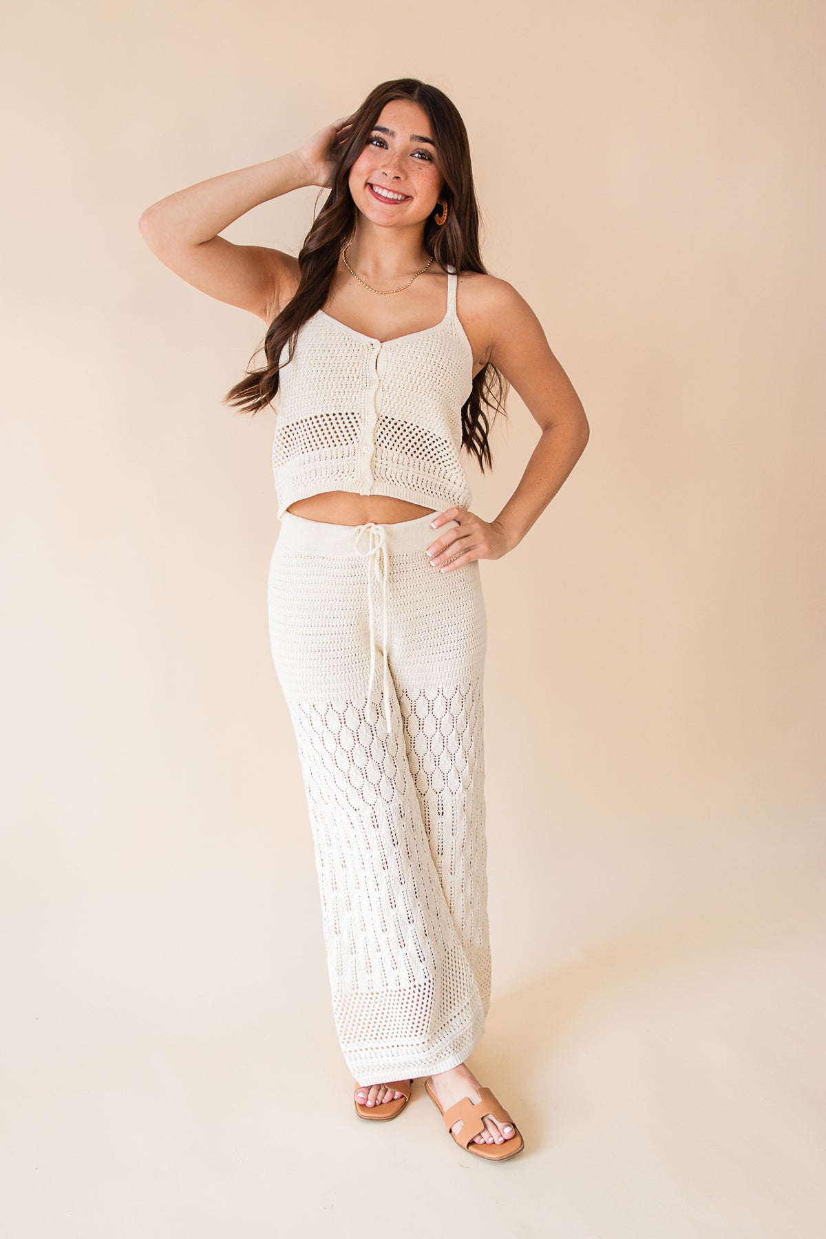 Adia Crochet Pant