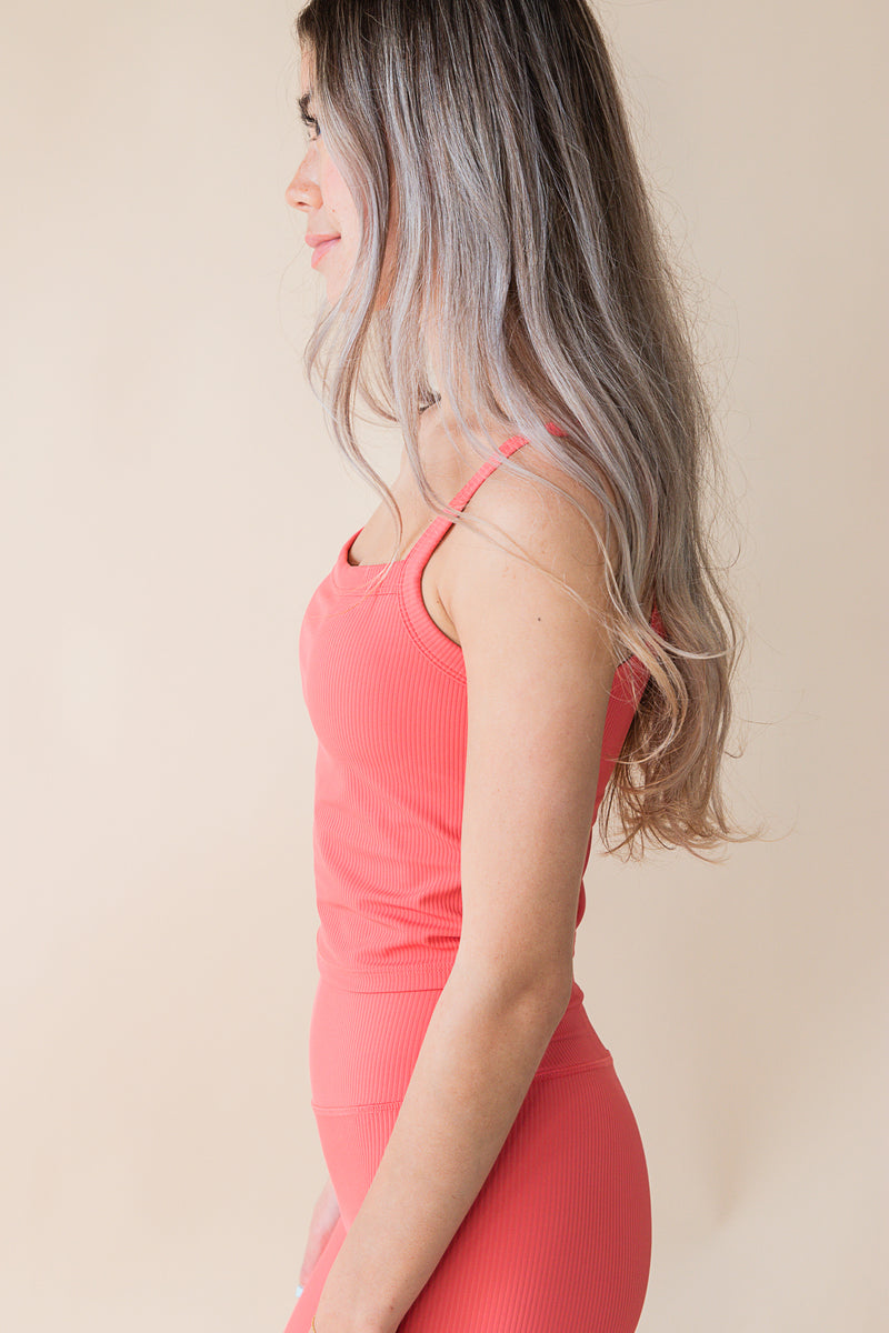 Sporty Ribbed Tank