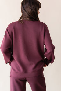 Wine Truffle Crewneck