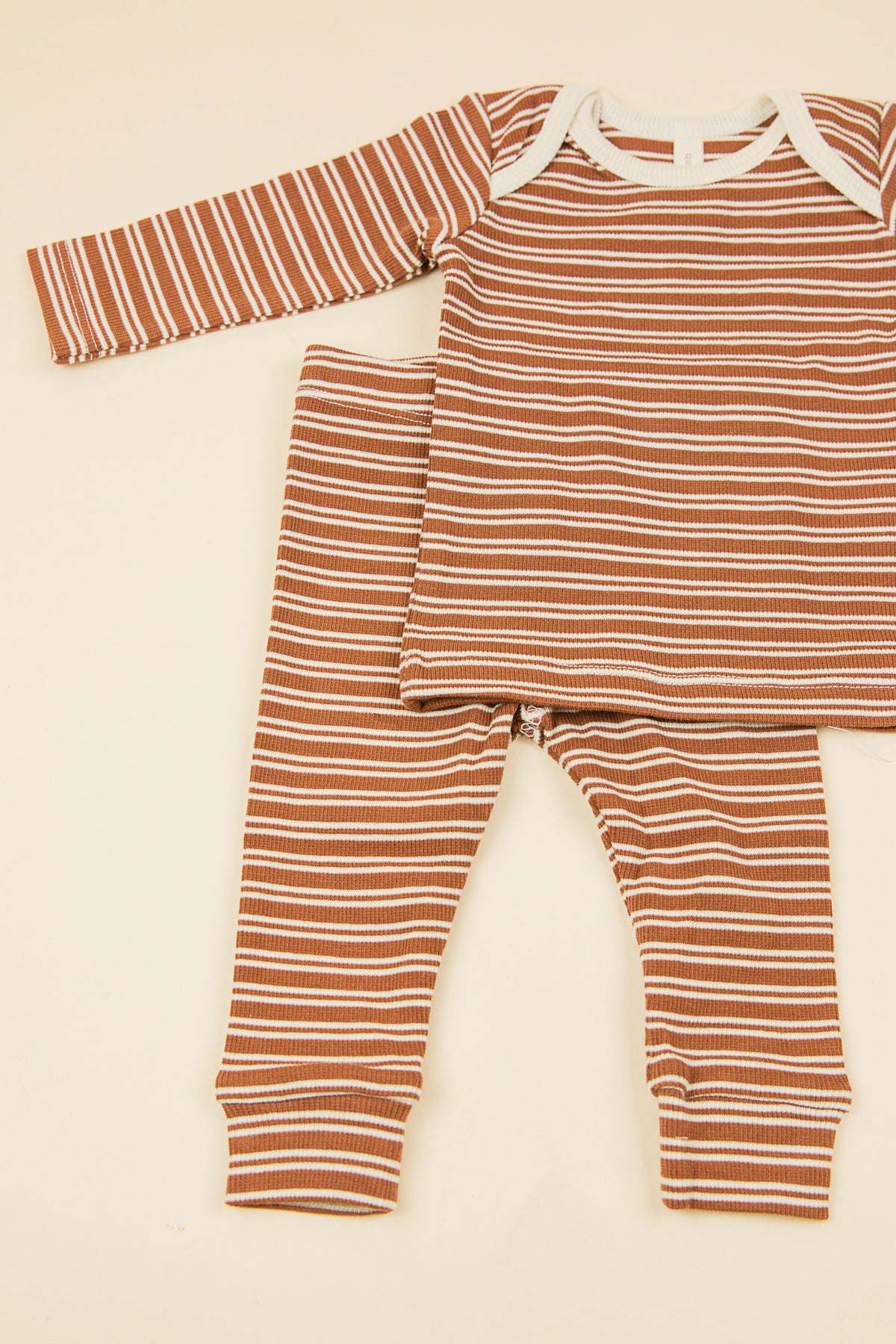 Cedar Stripe Ribbed Tee + Legging Set