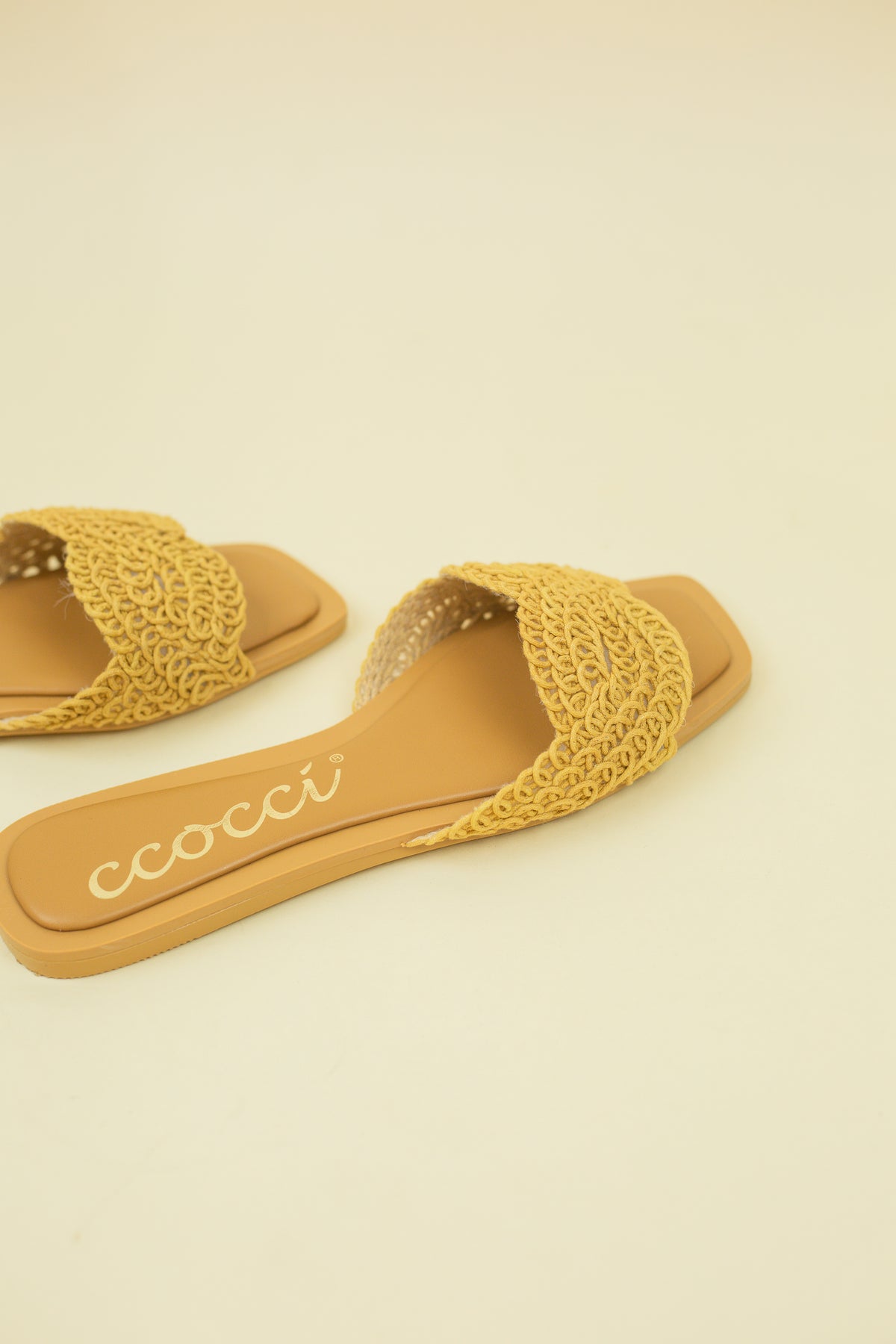 Jessica Crochet Woven Sandal