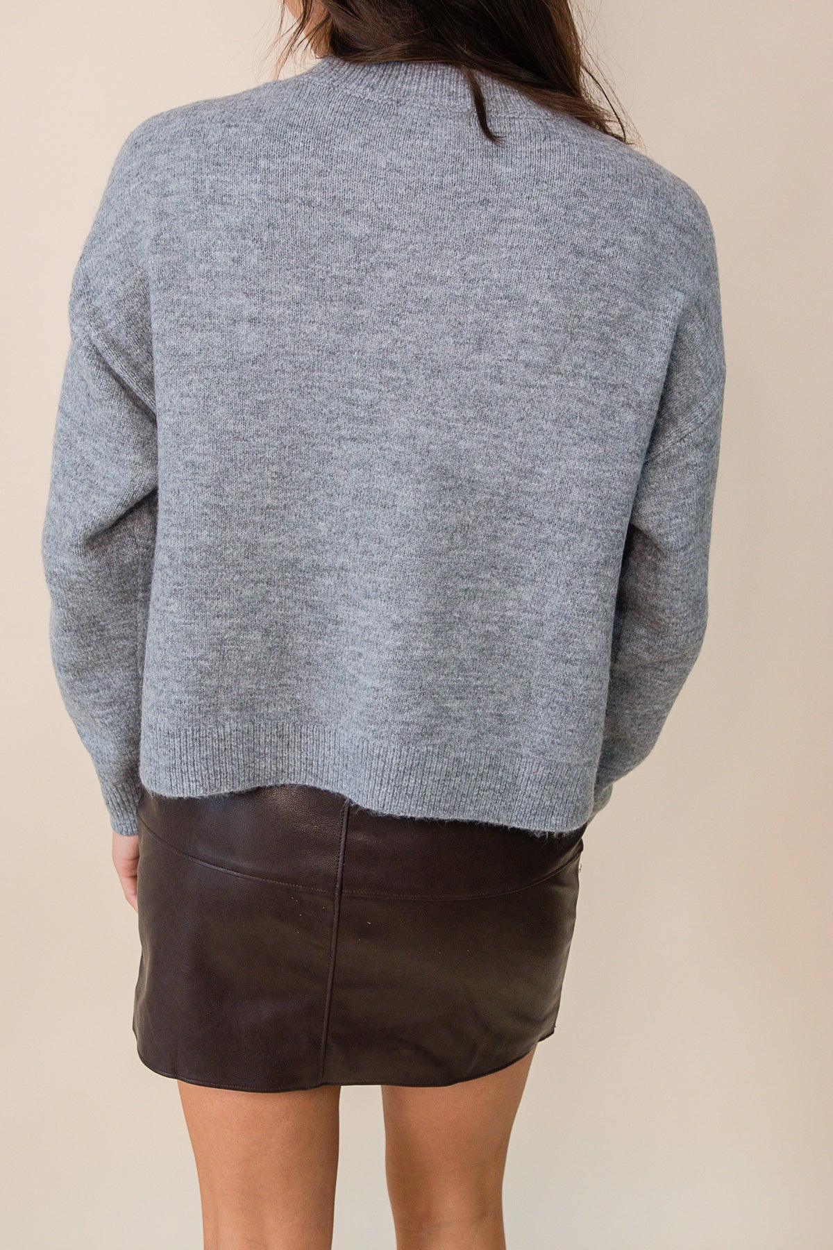 Vianna Vegan Leather Mini Skirt