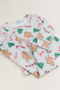 Girls Gingerbread Romper