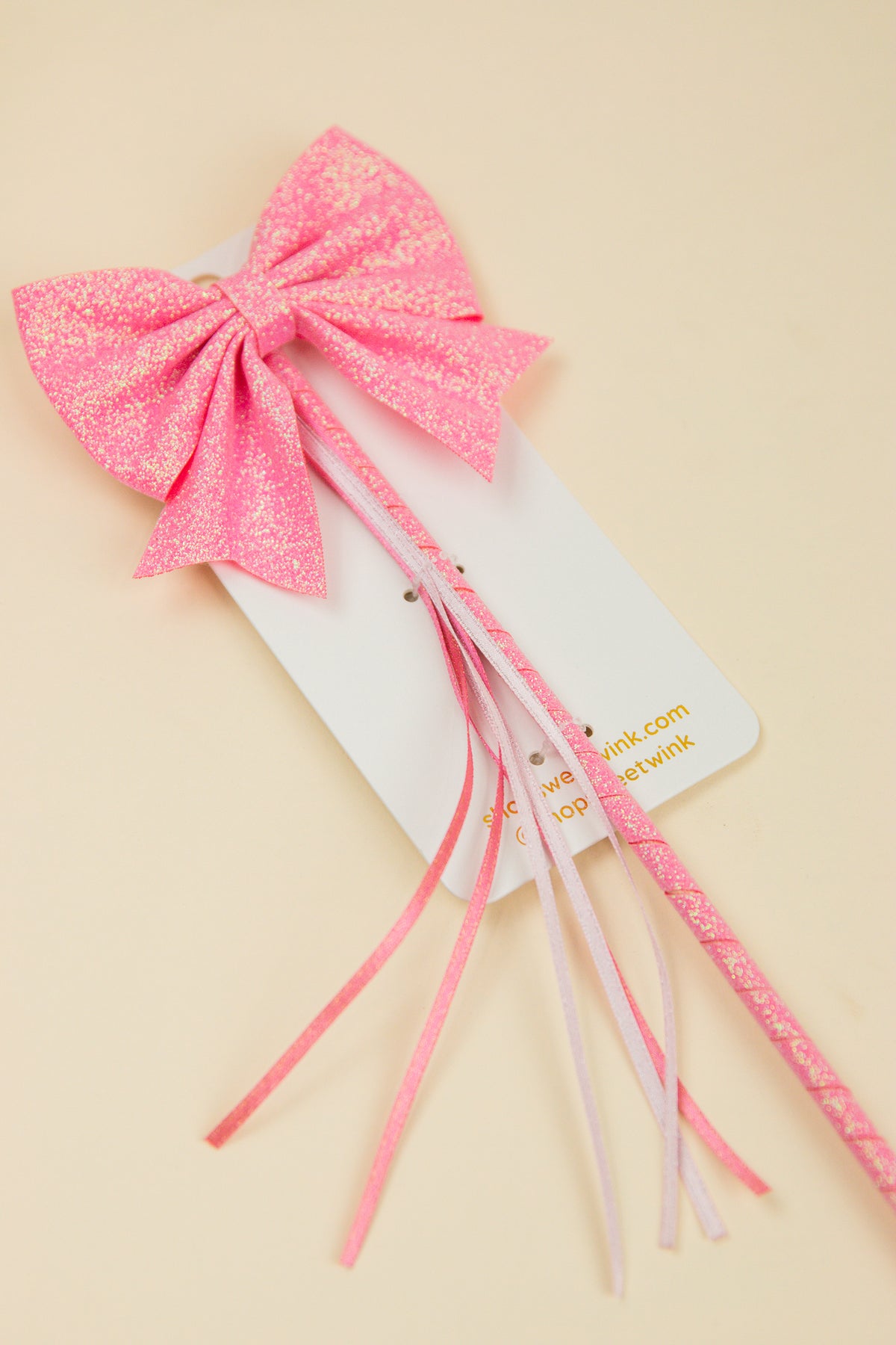 Pink Bow Wand