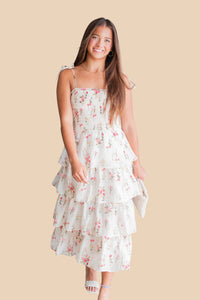 Olive Tiered Dress
