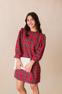 Penny Plaid Mini Dress