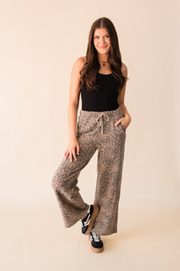 Hunter Leopard Knit Pant