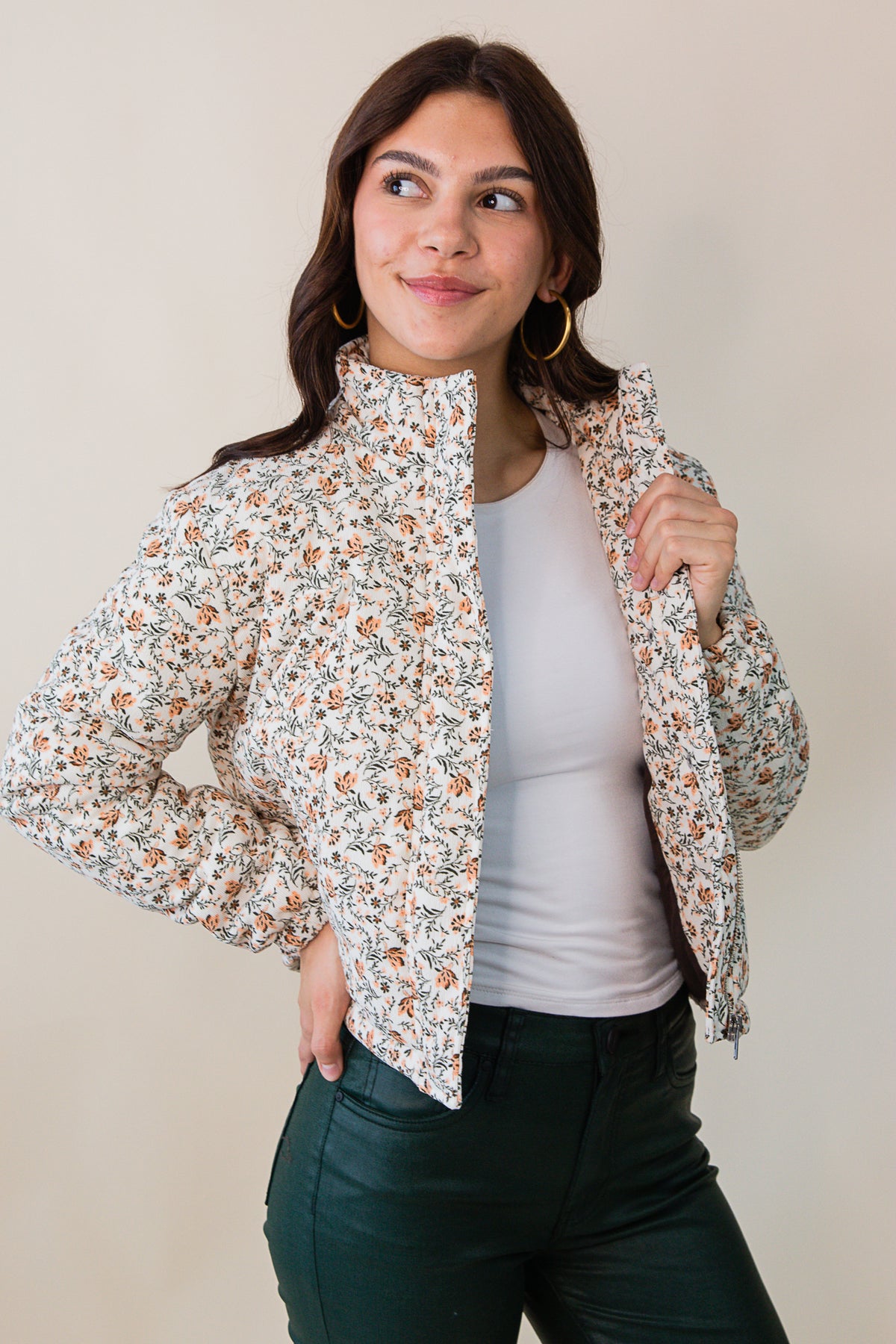 Just Looking Floral Jacket