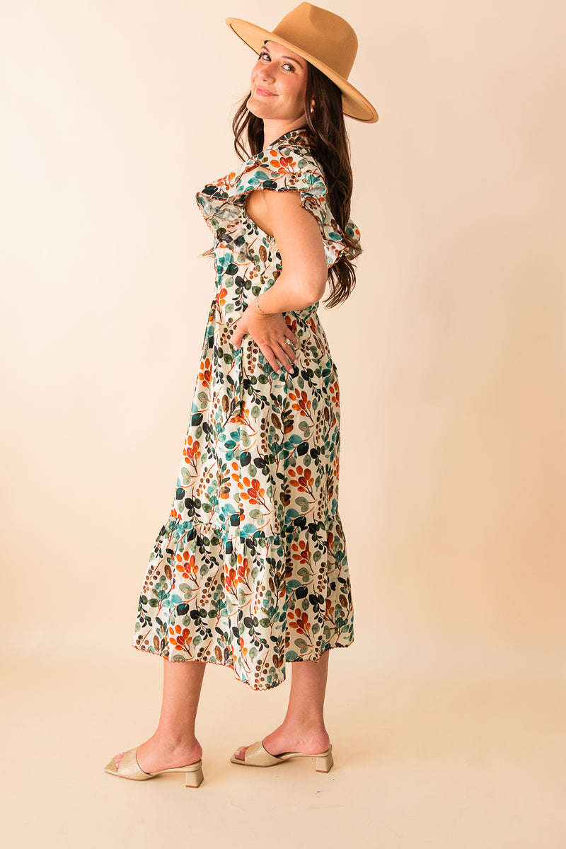 Fleur Midi Dress