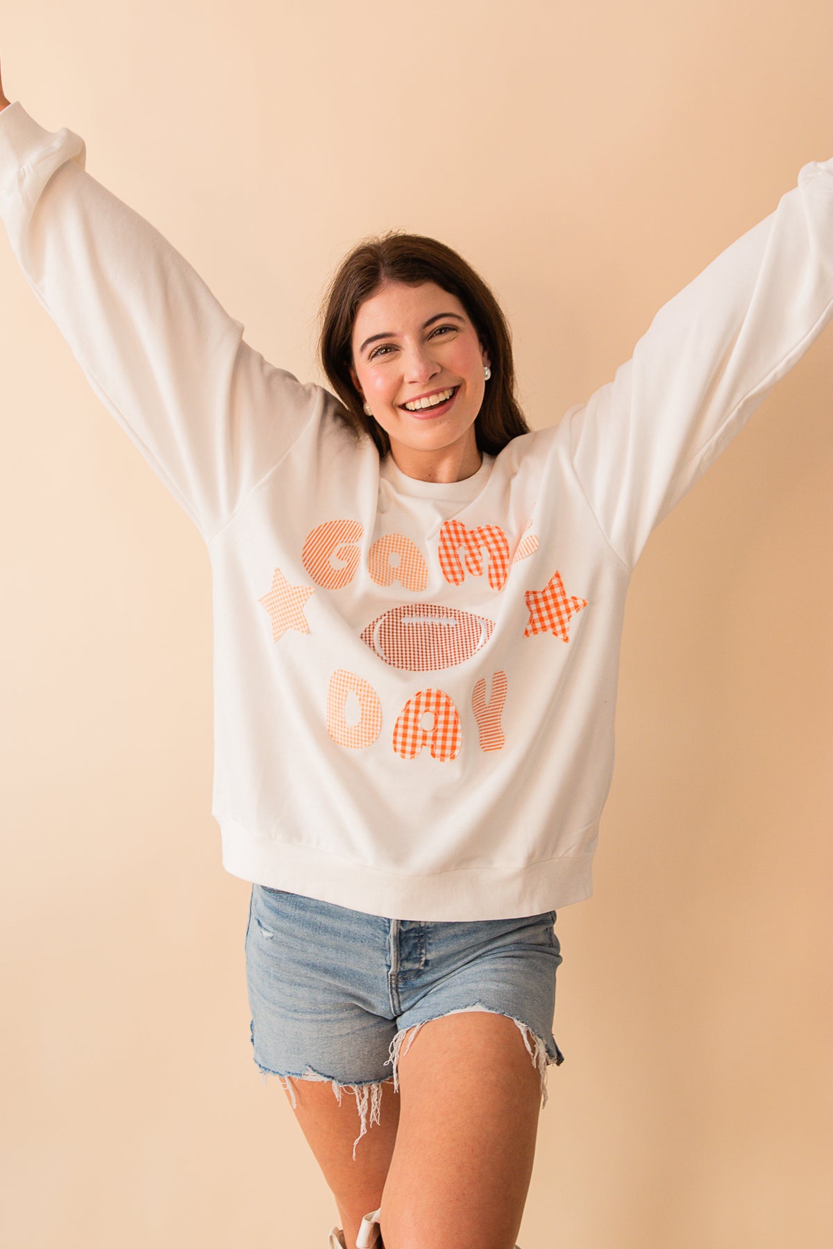 Game Day Patchwork Crewneck