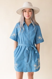 Soaring Sails Mini Dress