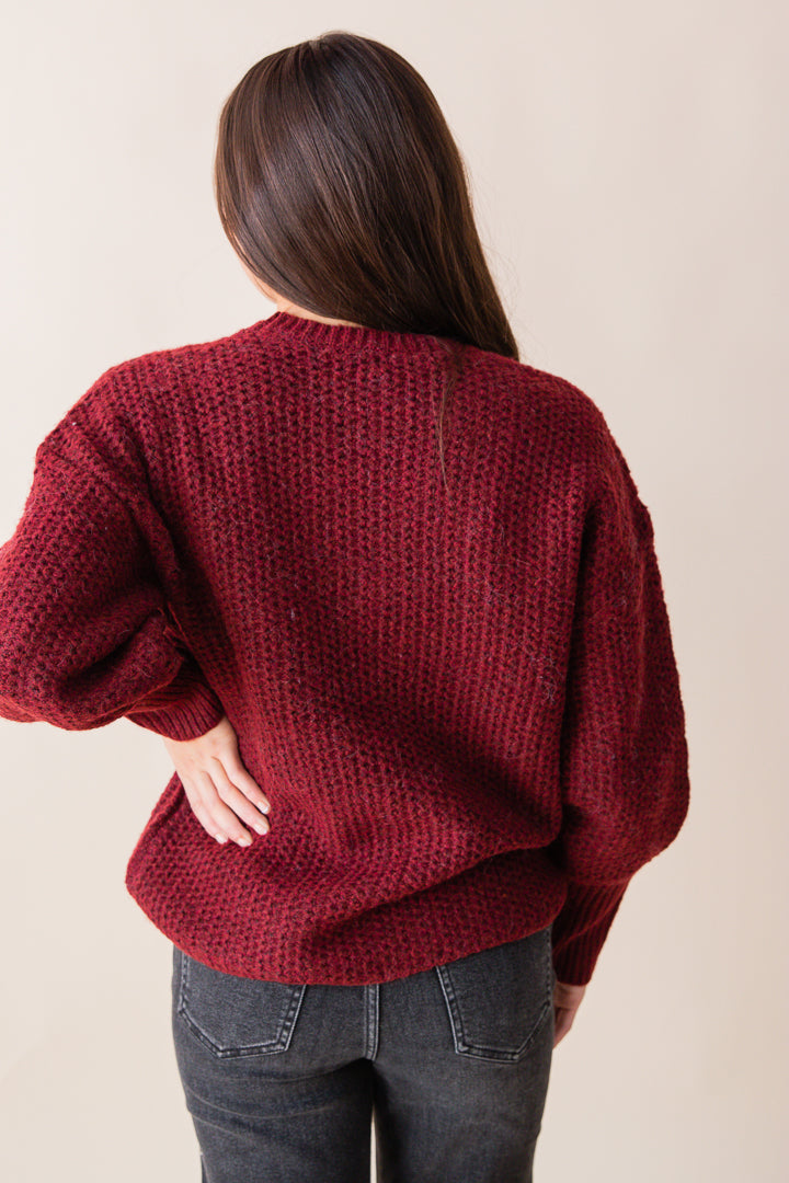 Flora Drop Shoulder Sweater