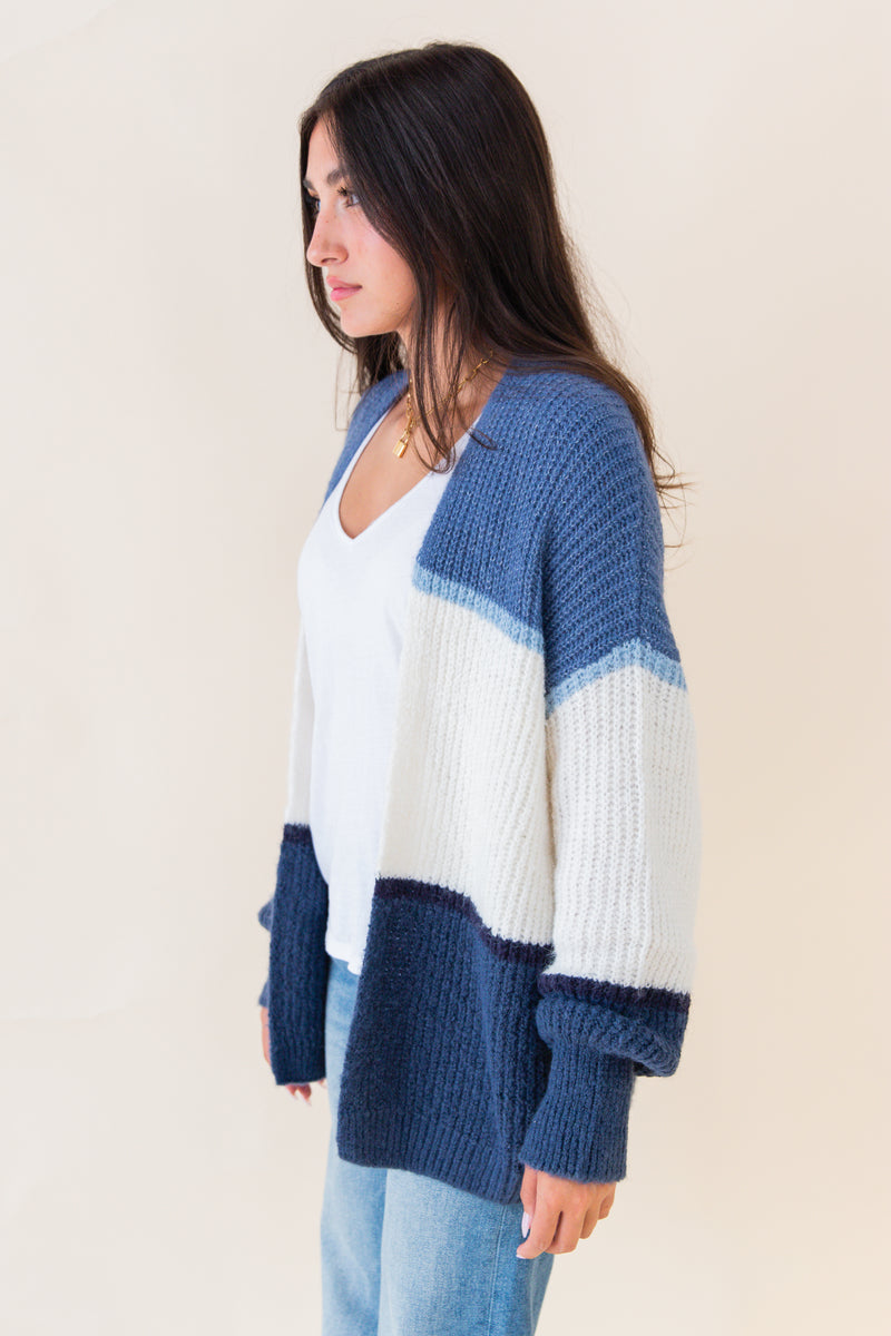 Jones Stripe Cardigan