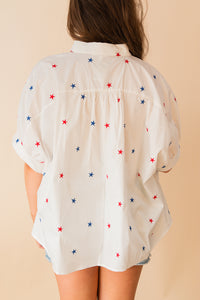 Falling Into Place Blouse