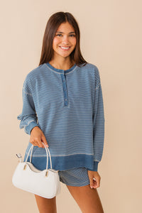 Apollo Striped Sweatshirt