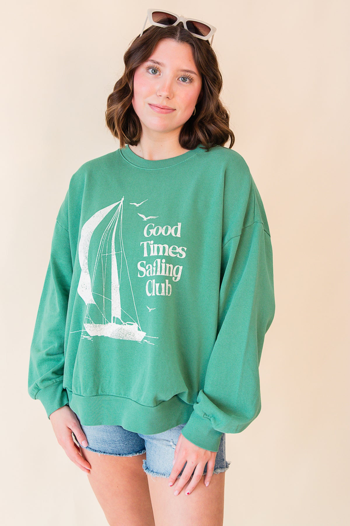 Sail Away Sunday Sweatshirt