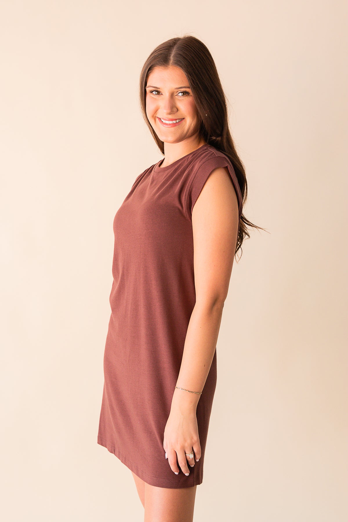 Routine Shift Mini Dress