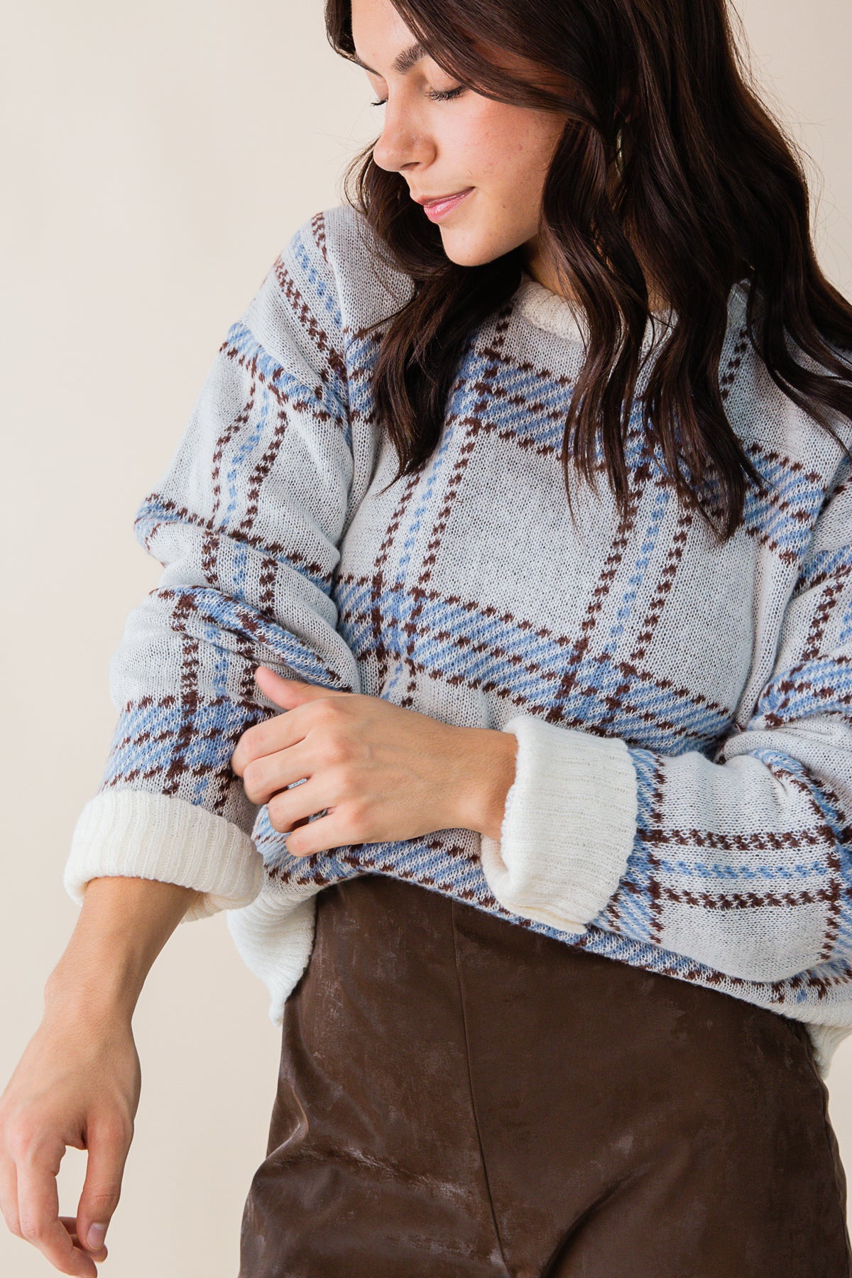 Junction Plaid Sweater